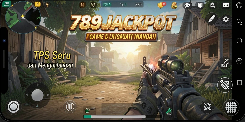 Tangkapan layar permainan 789JACKPOT menampilkan aksi seru dalam gameplay TPS.