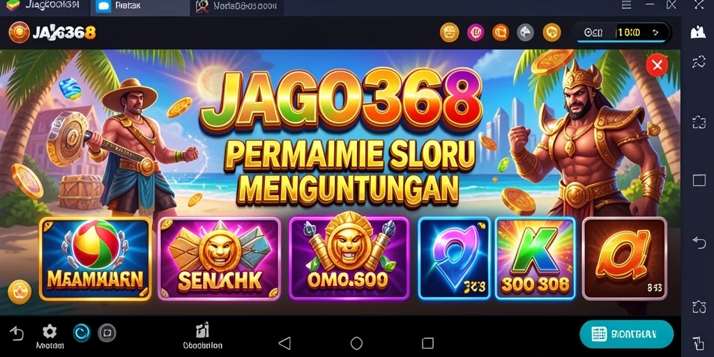 Screenshot JAGO368 menampilkan keseruan gameplay Slot yang menawan.