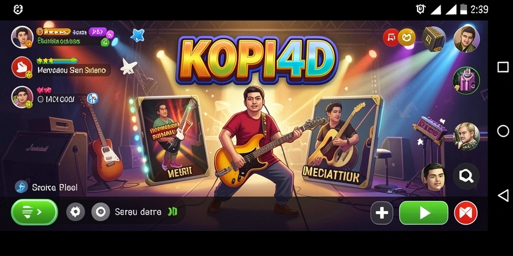 Tampilan menarik dari gameplay KOPI4D yang mengasyikkan.