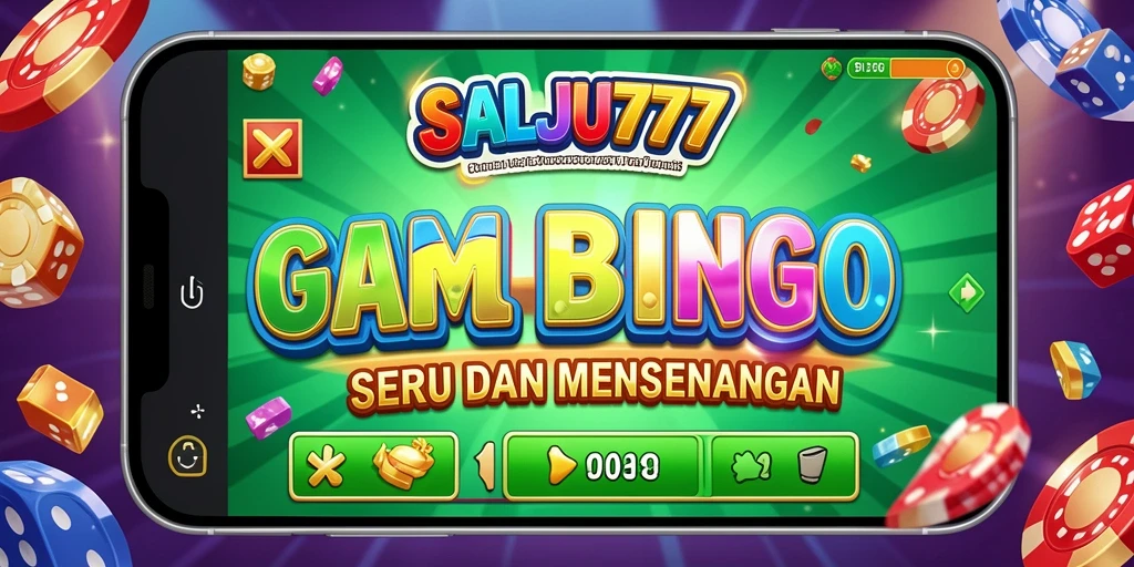 Tampilan antarmuka yang menarik dari gameplay Bingo SALJU777.